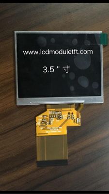 3.5 '' SPI 320x240dots شاشة TFT LCD تعمل باللمس بالسعة مع شاشة LED بيضاء