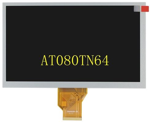 مخصص أصلي At080tn64 Innolux 8 "LCM 800X480 السيارات لوحة عرض LCD