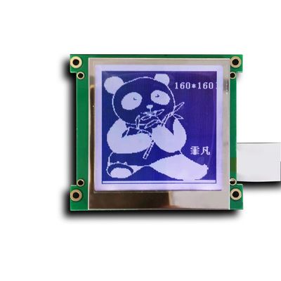 تخصيص RY160X160 نقطة sFFC FSTN أحادية اللون وحدة عرض الرسوميات COB FPC Driver IC UC1698