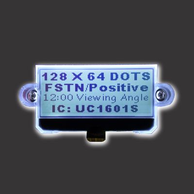 128 * 64 نقطة وحدة FSTN شاشة عرض LCD إيجابية أحادية اللون ترس متوازي ST7565R