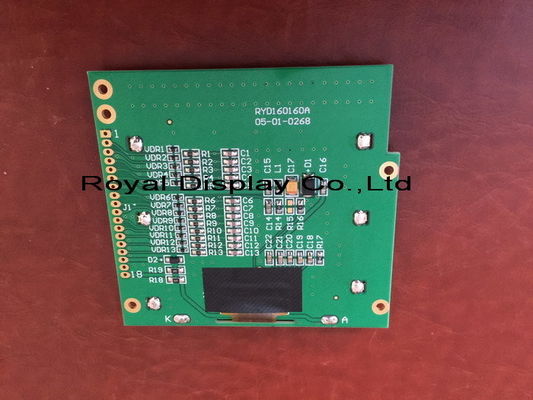 160X160 نقطة COB Transflective LCD وحدة عرض UC1698 تحكم