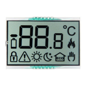 شاشة LCD مخصصة الشركة المصنعة الصينية 31x26 Mono 7 Segment LCD Screen FSTN Transmissive إيجابي
