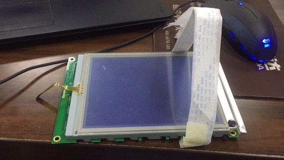 جودة عالية FSTN 320 * 240 نقطة خلفية زرقاء شاشة LCD جرافيك COB LCD مع صياغة زرقاء