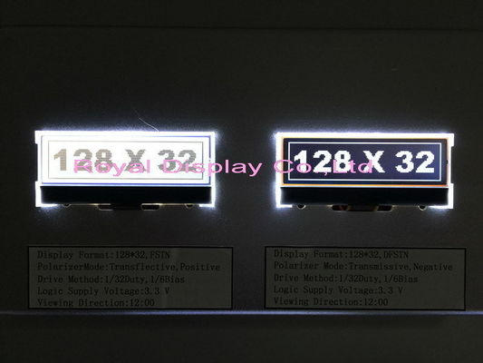 تخصيص 128 * 32DOTS IC ST7921 سعوية مع إضاءة خلفية LED بيضاء وحدة الرسم LCD 128x32 نقطة للمقياس الإلكتروني