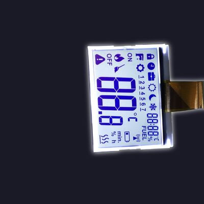 STN YG ST7565R 7 شاشة LCD أحادية اللون 128X64 نقطة لحام FPC