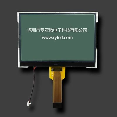 LCD الصانع الرسم 128 × 64 نقطة Mon FSTN St7565r مزود الطاقة 3V الجرافيك FPC شاشة LCD الإيجابية 12864Cog