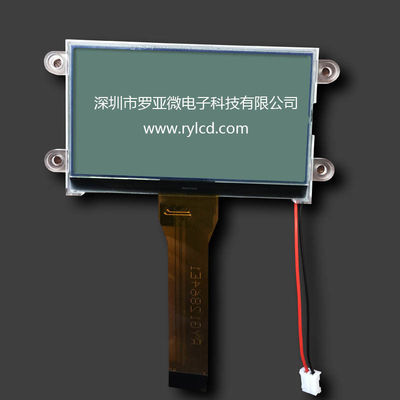 LCD الصانع الرسم 128 × 64 نقطة Mon FSTN St7565r مزود الطاقة 3V الجرافيك FPC شاشة LCD الإيجابية 12864Cog