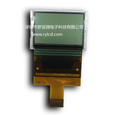 LCD الصانع الرسم 128 × 64 نقطة Mon FSTN St7565r مزود الطاقة 3V الجرافيك FPC شاشة LCD الإيجابية 12864Cog