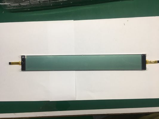 شاشة عرض LCD مصفوفة نقطية مخصصة 372 × 32 نقطة FSTN شاشة عرض انعكاسية إيجابية أحادية الرسم LCD مع ضوء أسود