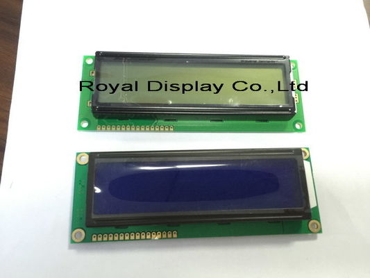 صغير 16X2 COB حرف واجهة متوازية Yg شاشة بيضاء خلفية COG LCD وحدة العرض