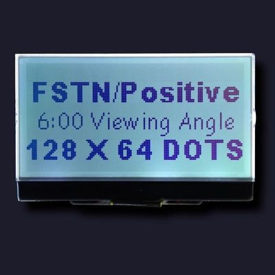 المبيعات الساخنة الأزرق المسلسل Spi صغير 128X64 الرسم الترس / COB Blacklight شاشة LCD الوحدة النمطية