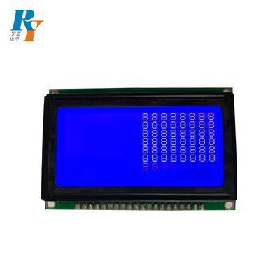 128 * 64 COB نوع Stn-Blue شاشة LCD مخصصة سلبية نقل