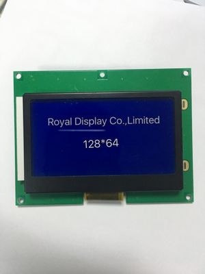 حرف Dfstn الأزرق COG / COB الخلفية 12864 وحدة عرض LCD 5 فولت