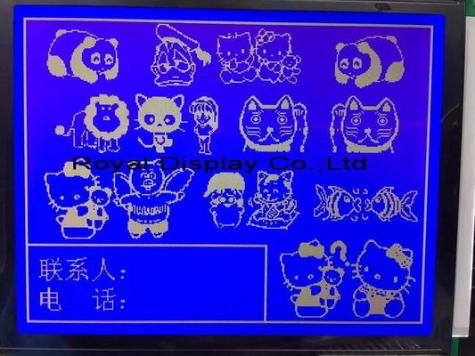 مونو 160X160 ترس Stn رمادي شاشة LCD رسومية للأداة الكهربائية Blacklight RA8835 LCD