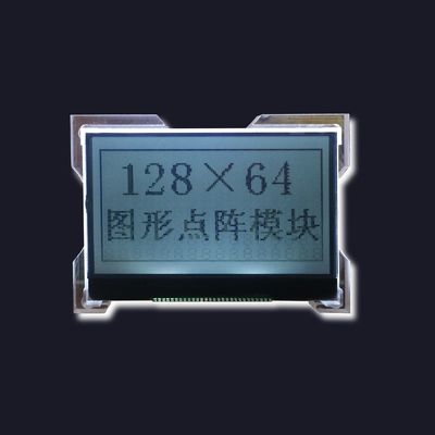 ST7565R SGS FSTN وحدة LCD ذات نقل موجب 128 × 64 DOT Matrix Cog FPC Line