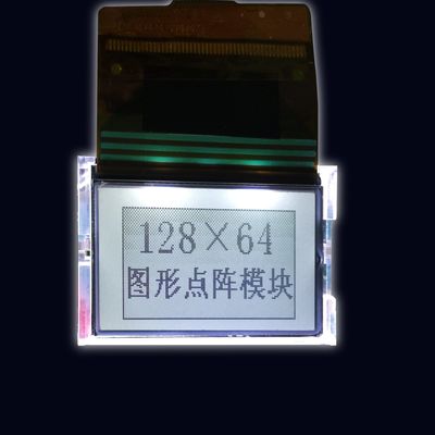 ST7565R SGS FSTN وحدة LCD ذات نقل موجب 128 × 64 DOT Matrix Cog FPC Line