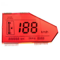 عداد سرعة دراجة نارية مكون من 7 قطع شاشة عرض LCD انعكاسية RY013