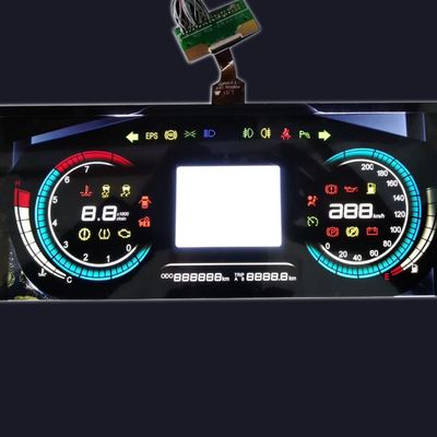 Mono Stn 3.3V TFT LCD وحدة عرض دائرية FSTN إيجابية للسيارة