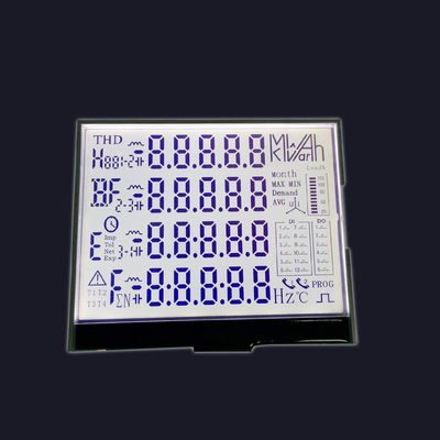 مخصص كهربائي Va Tn Htn Stn 3.3 فولت FSTN أحادي معدات طبية أداة 7 أجزاء وحدة LCD TN إيجابية LCD VA لوحة