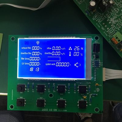 FSTN COG SGS Stn VA LCD Panel Tn Htn Va Stn 1/3 التحيز وحدة الرسم LCD