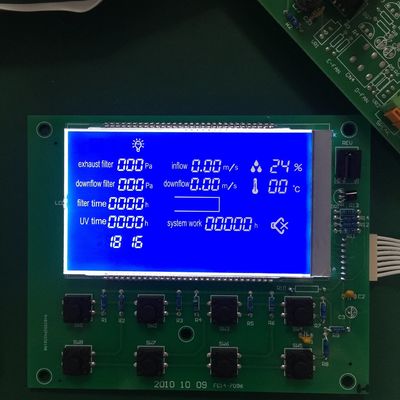 FSTN COG SGS Stn VA LCD Panel Tn Htn Va Stn 1/3 التحيز وحدة الرسم LCD