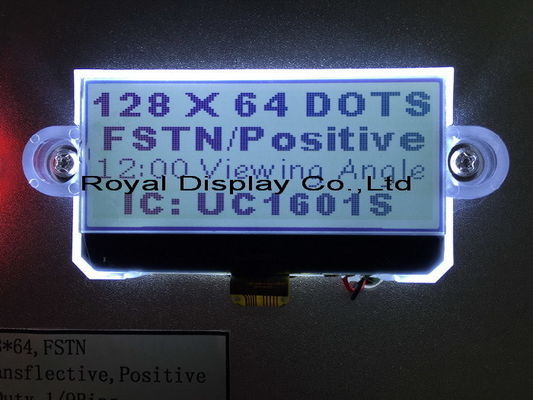 FSTN 128X64 VA LCD Panel RYG12864M St7565r الجرافيك ترس وحدة مصفوفة نقطية شاشة LCD أحادية اللون.