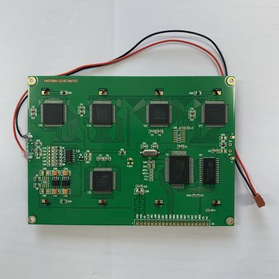 240X128 نقطية LCD وحدة STN أحادية اللون 22 دبوس جرافيك COB