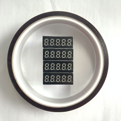 شاشة LED أحادية اللون 7 قطاعات تي إن 10 مم بكسل الأنود المشترك 8 رقمي
