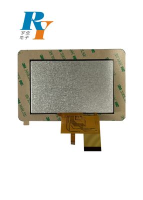 شاشة عرض LCD TFT مقاس 4.3 بوصة 480 × 272 نقطة بإضاءة خلفية CTP مع غطاء زجاجي ولوحة لمس