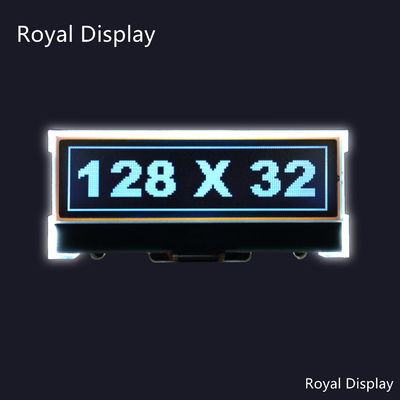 شاشة عرض LCD رسومية أحادية اللون 128X32 DFSTN باللون الأسود