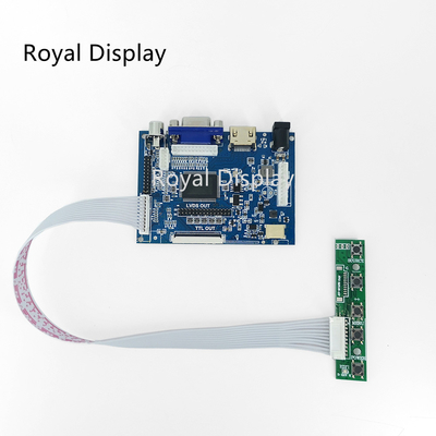 TTL 50p TFT LCD Driver LVDS EDP 12VDC مع HD MI VGA AV