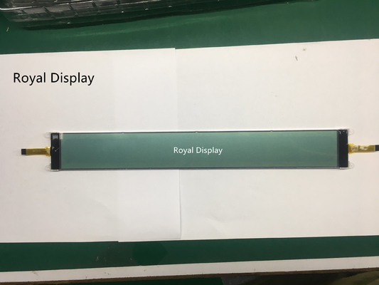 شاشة LCD 372 × 32 نقطة COG 11.5V FSTN FPC رسوم انعكاسية إيجابية