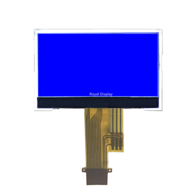 شاشة عرض LCD DFSTN COG عبر 10.5 فولت 132 × 64 FPC Nt7534