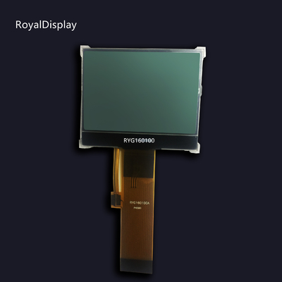St7528 FSTN شاشة LCD إيجابية Stn Grey 160X100 DOT Matrix 3V Parallel