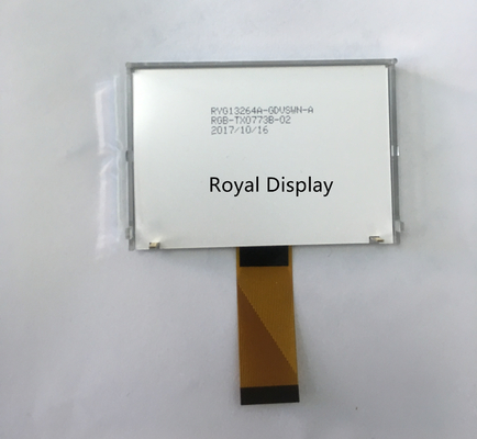 132 × 64 Dots Graphic Cog LCD Monitor Dfstn 30 دبوس شاشة LCD سلبية