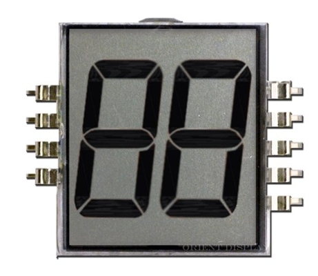 حجم مخصص أحادي اللون سبعة أجزاء شاشة عرض LCD COG LCD عرض TN شاشة LCD إيجابية