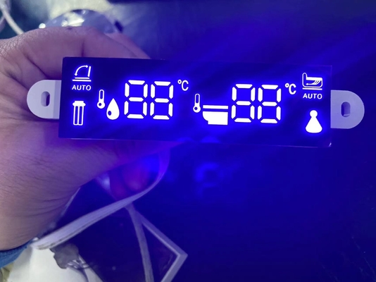 قم بتخصيص شاشة عرض LED مكونة من 4 أرقام مكونة من 7 قطع باللون الأزرق الأنود المشترك للمرحاض الذكي