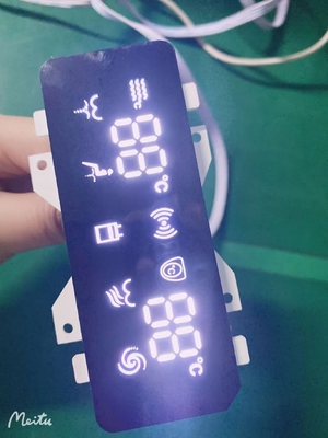قم بتخصيص شاشة عرض LED مكونة من 4 أرقام مكونة من 7 قطع باللون الأزرق الأنود المشترك للمرحاض الذكي
