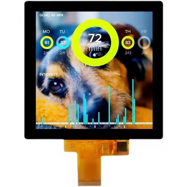 3.95 بوصة 4 " 480 * 480 مربع TFT شاشة LCD مع واجهة RGB CTP