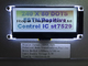 240X80 Dots Graphic Cog Stn FSTN LCD Display مع إضاءة خلفية LCD