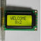 8X2 STN المنعكس الإيجابي COB 0802 LCD وحدة العرض