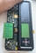 160*80 STN LCD Module أصفر أخضر مع IC 1698U أحادي اللون استهلاك طاقة منخفض