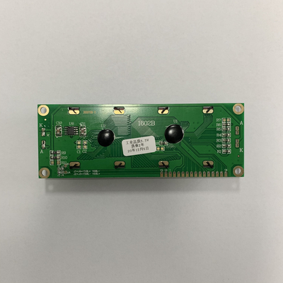 16 * 2 وحدات ستان LCD ذات الحجم الكبير الزرقاء السلبية أحمر أحمر مع IC ST7065