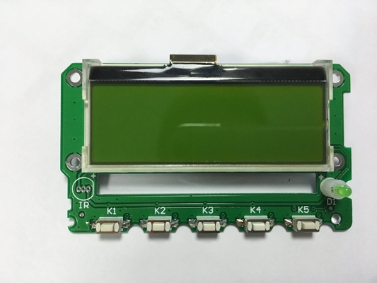 122 * 32 STN الرسومات الصفراء الخضراء وحدات LCD مخصصة مع ST7567 IC 3.3V