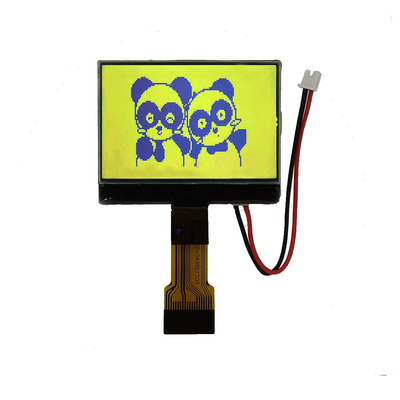 128 * 64 وحدة LCD الرسومية STN T6963C مع الضوء الخلفي الشاشة الصناعية أحادية اللون قابلة للتخصيص