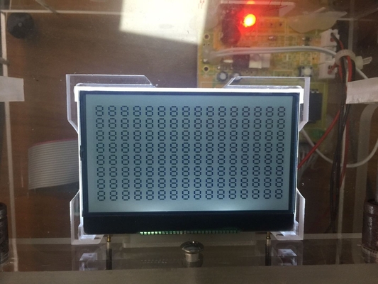 128 * 64 الرسومات STN وحدة LCD AT0107 أحادي اللون مع LED الضوء الخلفي الشاشة الصناعية