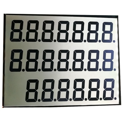 STN وحدة LCD زرقاء 6H درجة حرارة واسعة درجة حرارة واسعة جهاز شحن الوقود مع PCB