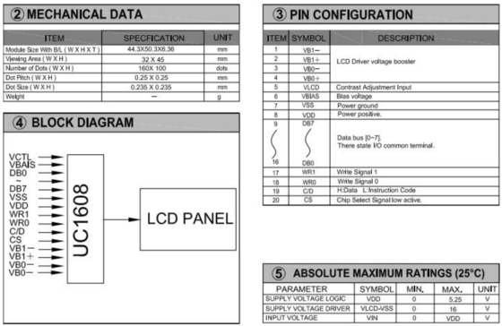 160×100 وحدة LCD الرسومية حل العرض المثالي لأنظمة التحكم الصناعية
