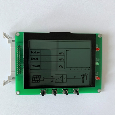 128 * 16 نقطة FSTN وحدات LCD مخصصة 6H مع ST7565P درجة حرارة واسعة لبرنامج UPS Inverter الضوئي