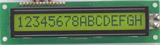حجم كبير 1601 16 * 1 وحدات شاشة LCD الحرف مع شاشة عرض صناعية PCB مضاءة